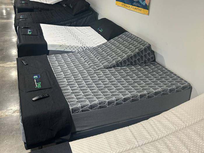 Adjustable base bundle example at BoxDrop Parkersburg