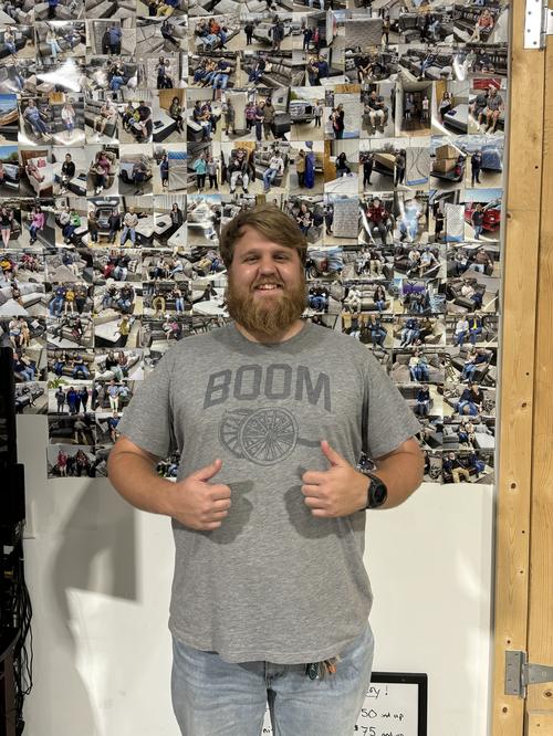 Happy BoxDrop Parkersburg customer